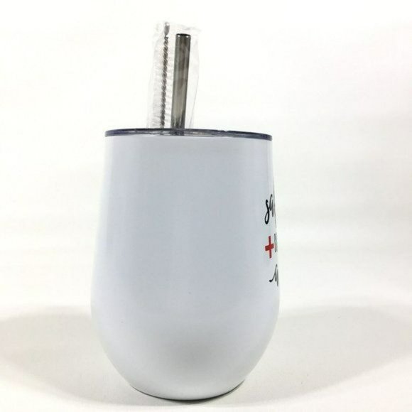 Hot & Cold Stainless Steel Tumbler Cup With Straw & Brush - Picture 5 of 12